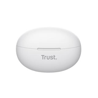 Trust audifonos bluetooth intraaurales color blanco microf c/cancelacion de ruido - 25173
