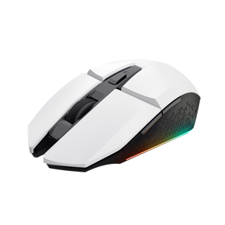 Trust teclado mouse y almohadilla gamer color blanco en español - 25233