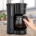 Black + Decker cafetera 5 tazas negra CM0701B