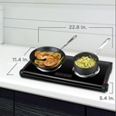 Black + Decker hornilla doble DB1002B