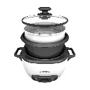 Black + Decker olla arrocera 14 tz cocidas blanca RC514