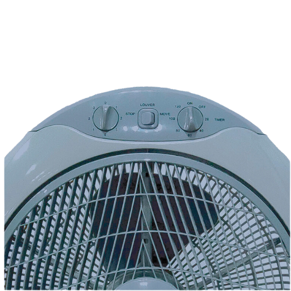 CHIQ Ventilador Box piso 16" 3 Vel temporizador gris - CQVB16T1O1C