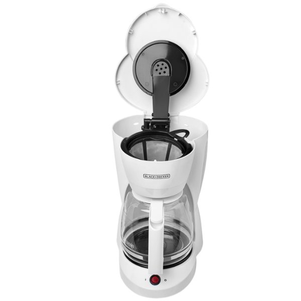 Black + Decker cafetera 12 tazas blanca CM0941W
