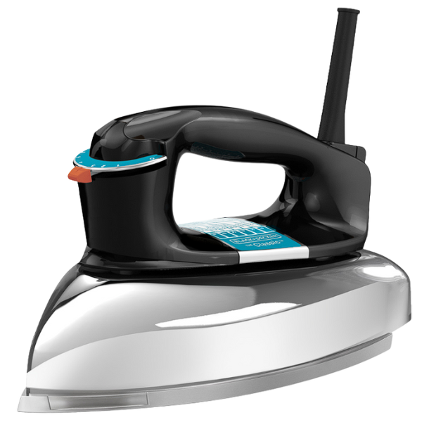 Black + Decker plancha seca suela aluminio negra clásica F54