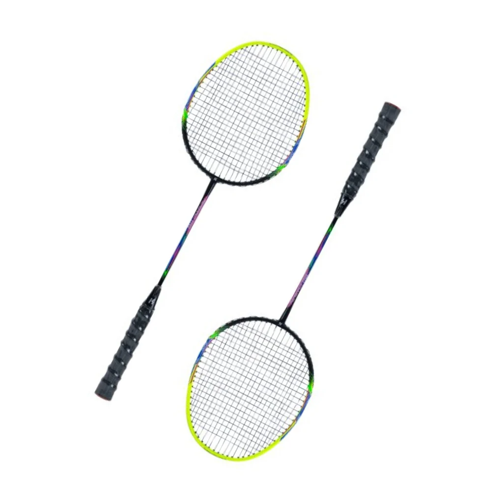 Paquete Raquetas para Badminton Avanz Carbón con Forro, 3 Piezas