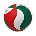 BALÓN VOLEYBALL OFICIAL RUNIC PU WT GN RD 