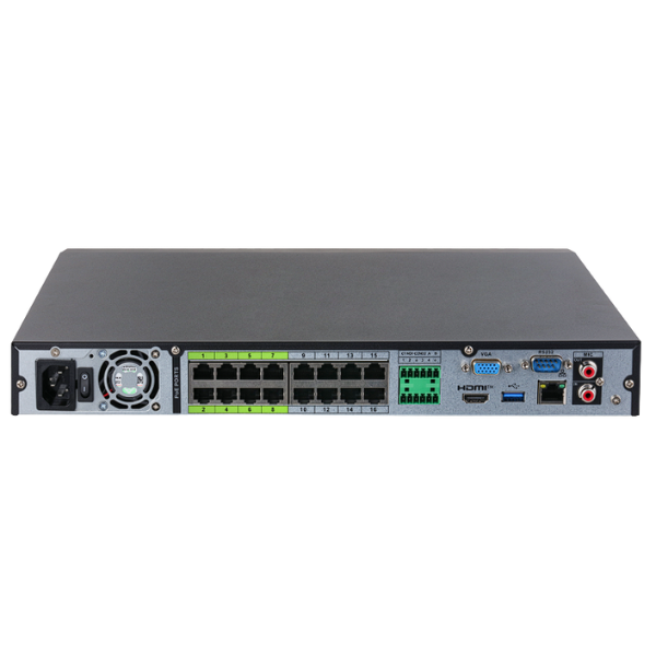 Dahua grabador de video en red WizMind 16CH 1U 16POE 2HDD - 1.0.01.23.15856-9007