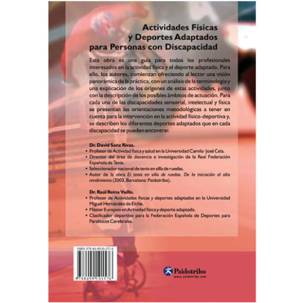 Libro ACTIVIDADES FÍSICAS Y DEPORTES ADAPTADOS PARA PERSONAS CON DISCAPACIDAD