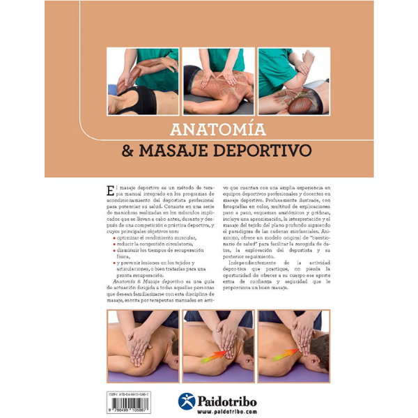 Libro ANATOMÍA & MASAJE DEPORTIVO