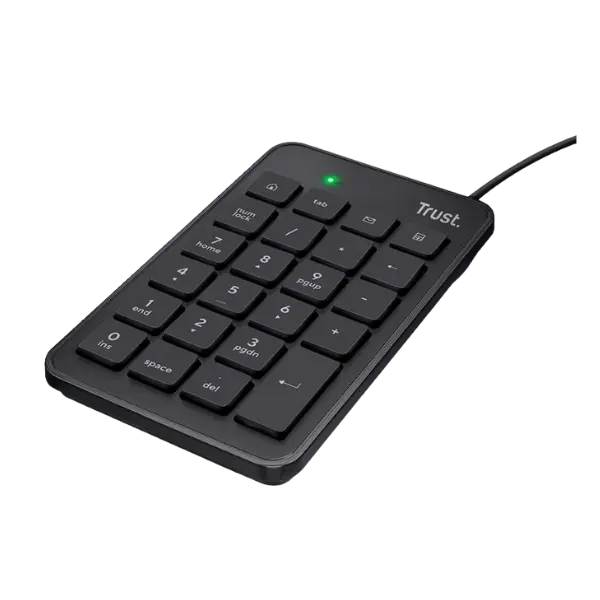 Trust teclado numerico USB color negro - 22221