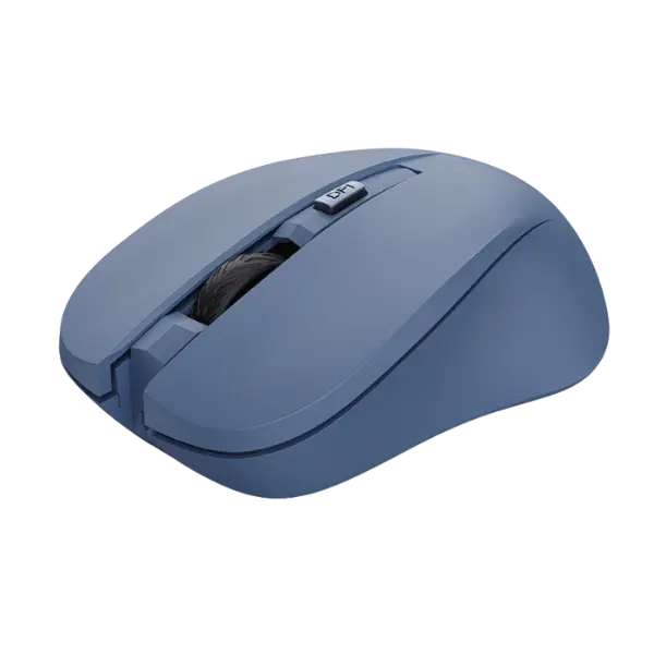 Trust mouse inalambrico eco  color azul silencioso - 25041