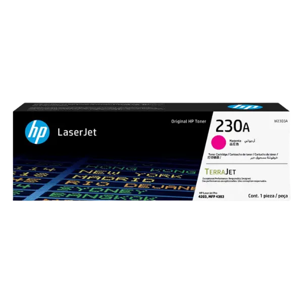 HP tóner magenta 230A  1800pgs W2303A