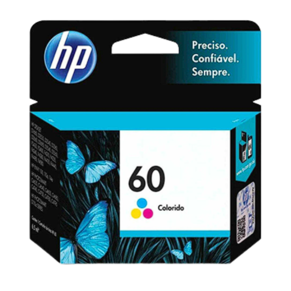 HP cartucho color 165Pgs #60 CC643Wl