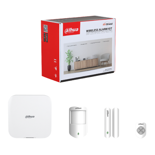 Dahua KIT de Alarma Inalámbrica  - DHI-ART-ARC3800H-03-FW2- 1.0.01.19.10851