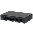 Dahua conmutador gigabit 6 puertos con 4 Puertos PoE -DH-CS4006-4GT-60-  1.0.01.20.11243-9002