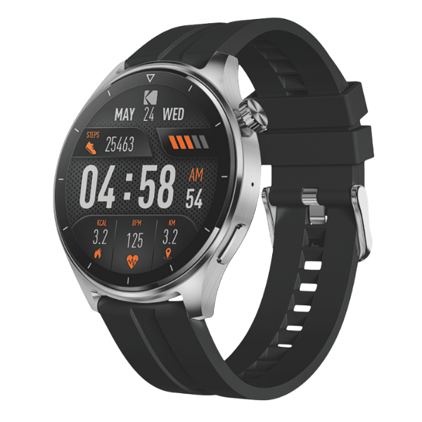 Kodak reloj inteligente SW7202 plateado 1,45" full touch