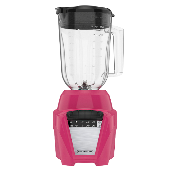 Black + Decker licuadora Ice Crush plastico 8vel 700W Rosa - BL0877-1PDLA