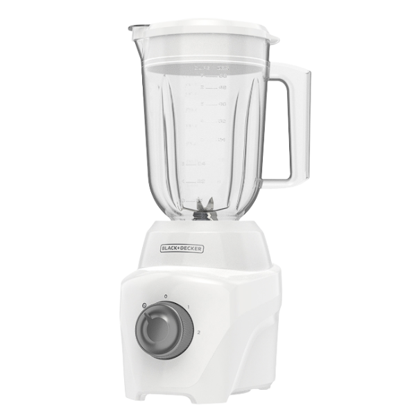 Black+Decker licuadora ice crush 700W 2 Vel- Vaso Plast- Blanca - BL0877-0WDLA