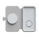 Trust Xtorm XWF31 cargador de viaje inalambrico 3 en 1 plegable de 15 W - gris - XWF31