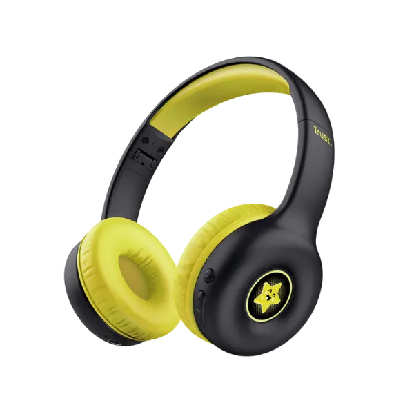 Trust audifonos infantil wireless color negro personalizable - 25405