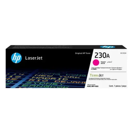 HP tóner magenta 230A  1800pgs W2303A