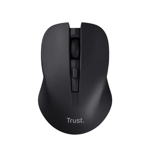 Trust mouse inalambrico eco  color negro silencioso - 25084