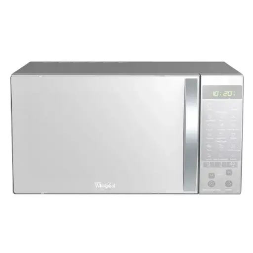 Whirlpool microondas 1,1 pies plateado natural acabado espejo WM1211D