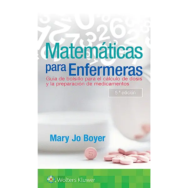 Libro Matemáticas para Enfermeras 10.ª Edición