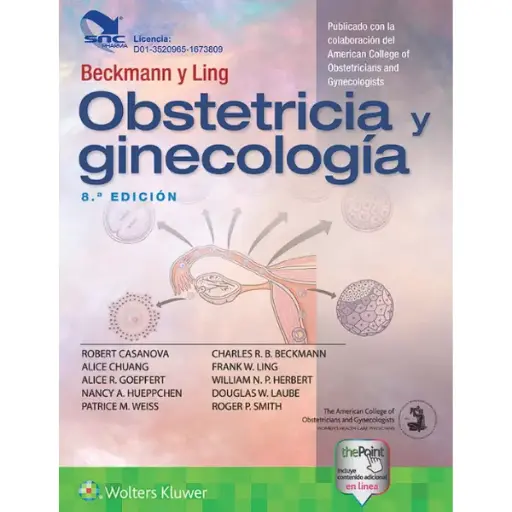 Libro Beckmann y Ling. Obstetricia y ginecología 8.ª Edición.