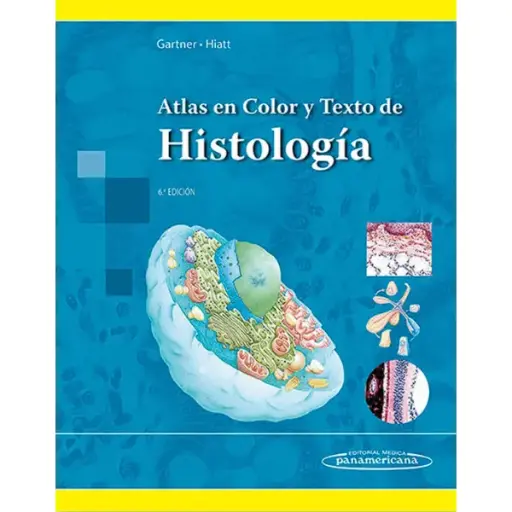 Libro Atlas en Color y Texto de Histología 6.ª Edición.