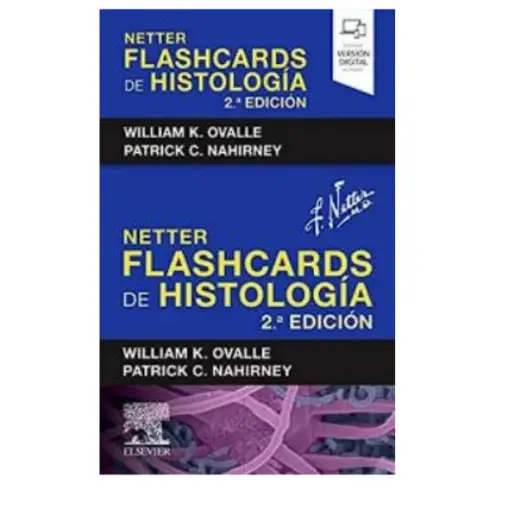 Libro Netter Flashcards Histología 2.ª Edición.
