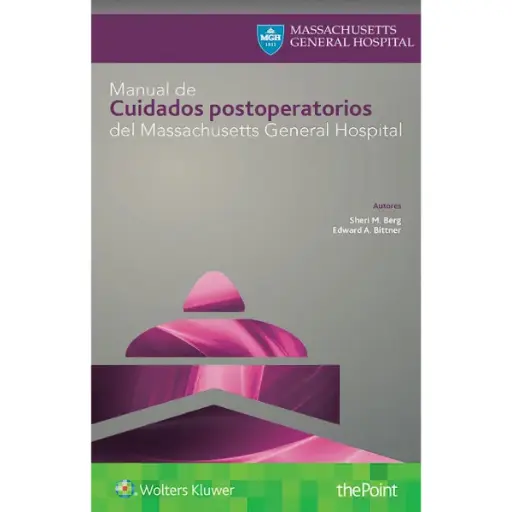 Libro Manual de cuidados postoperatorios del Massachusetts General Hospital