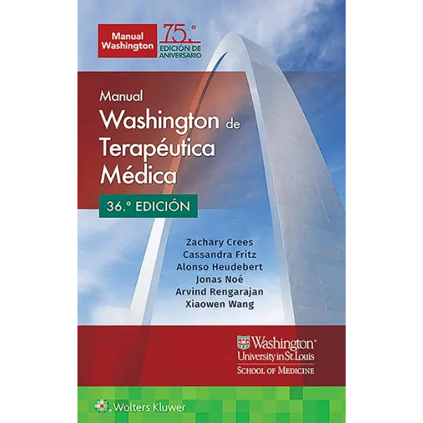 Libro Manual Washington de Terapéutica Médica 36.ª Edición