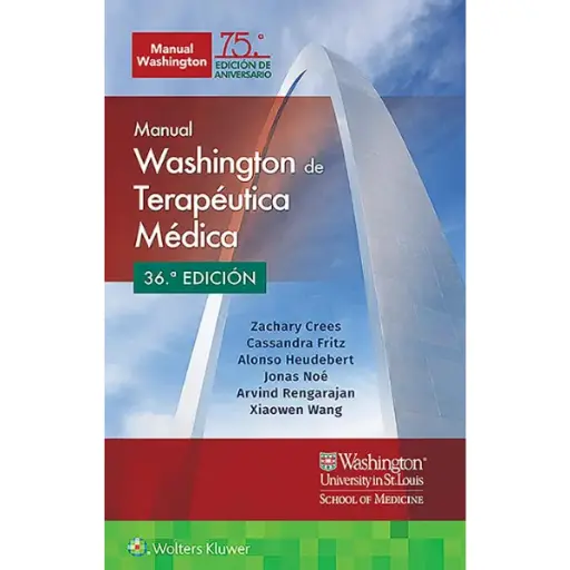 Libro Manual Washington de Terapéutica Médica 36.ª Edición