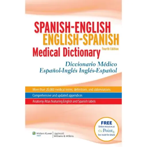 Libro Spanish-English English-Spanish Medical Dictionary: Dicionario Médico Español-Inglés Inglés-Español
