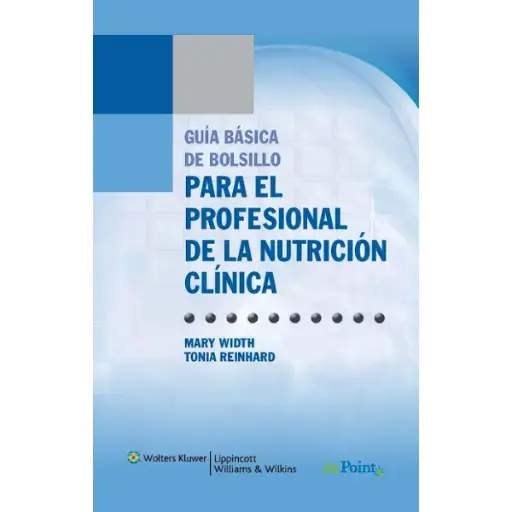 Libro Guía básica de bolsillo para el profesional de la nutrición clínica