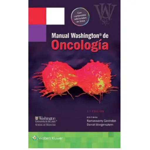 Libro Manual Washington de oncología 3.ª Edición