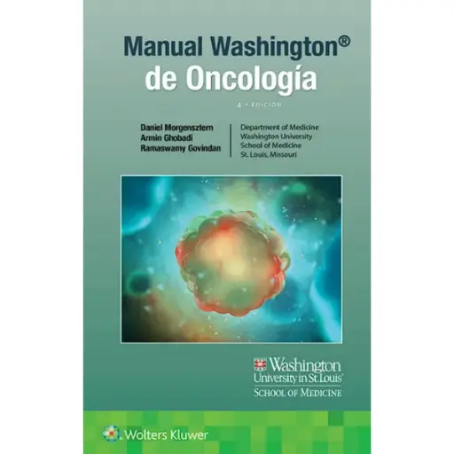 Libro Manual Washington de Oncología 4.ª Edición