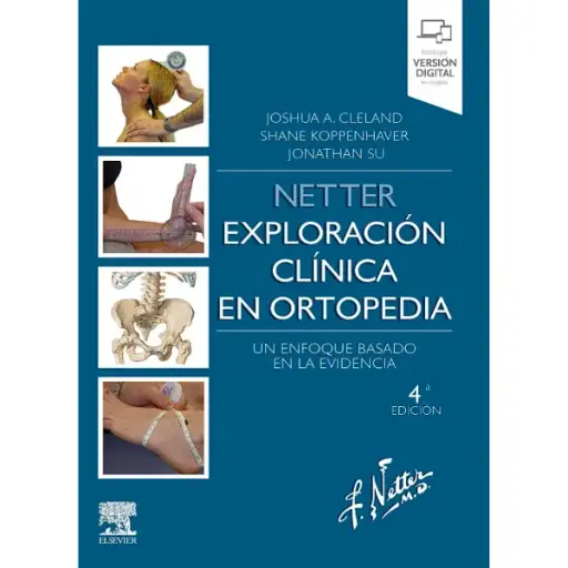 Libro Netter. Exploración clínica en ortopedia 4.ª Edición