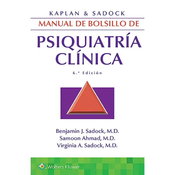 Libro Kaplan & Sadock. Manual de bolsillo de psiquiatría clínica