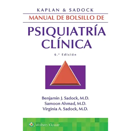 Libro Kaplan & Sadock. Manual de bolsillo de psiquiatría clínica