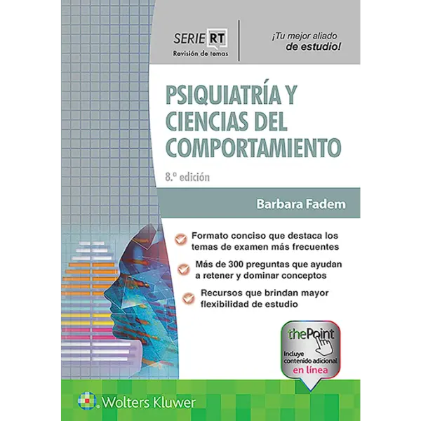 Libro Serie RT. Psiquiatría y ciencias del comportamiento 8.ª Edición
