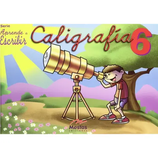 Libro Caligrafía Escolar 6