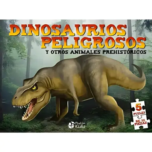 Libro Dinosaurios peligrosos y otros animales Prehistóricos