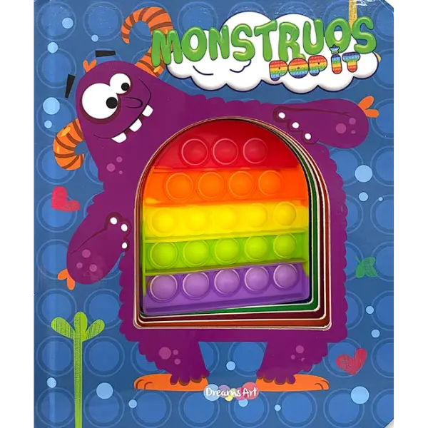 Libro Monstruos pop it