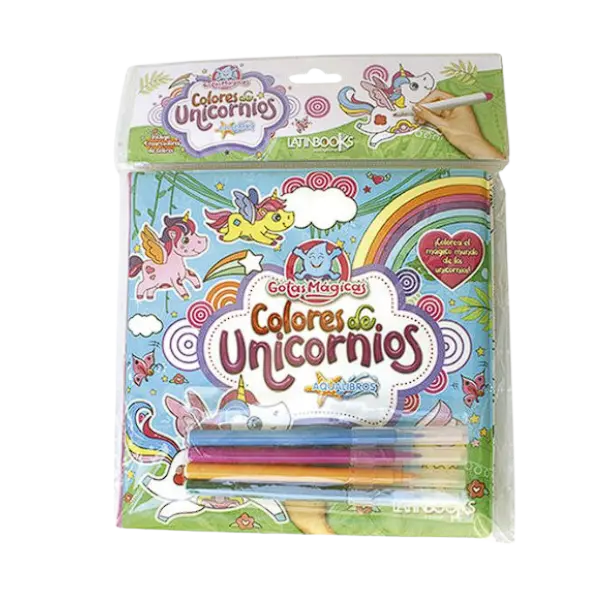 Libro Colores Unicornios