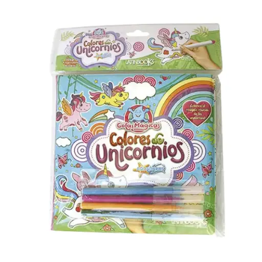 Libro Colores Unicornios