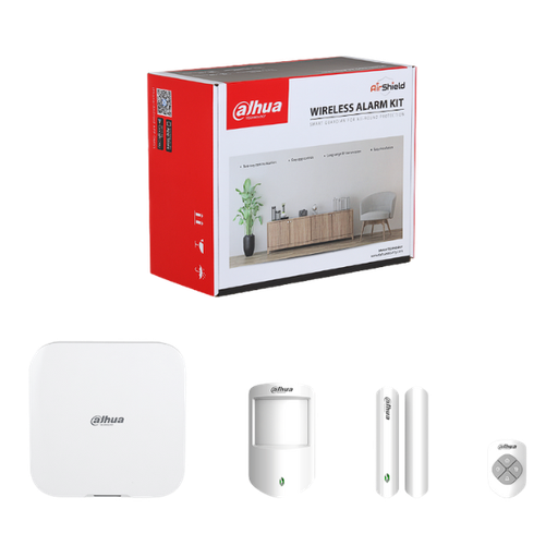 Dahua KIT de Alarma Inalámbrica  - DHI-ART-ARC3800H-03-FW2- 1.0.01.19.10851