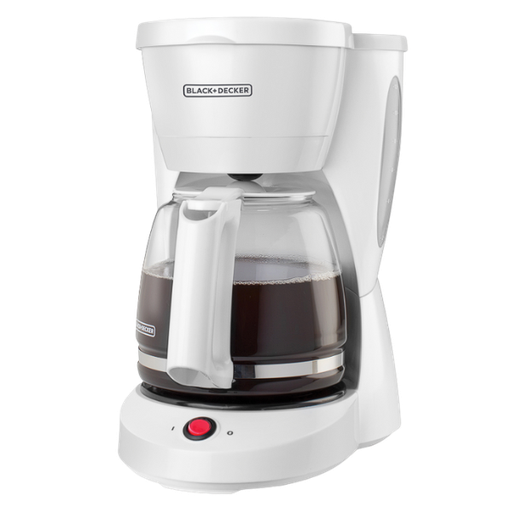 Black + Decker cafetera 12 tazas blanca CM0941W