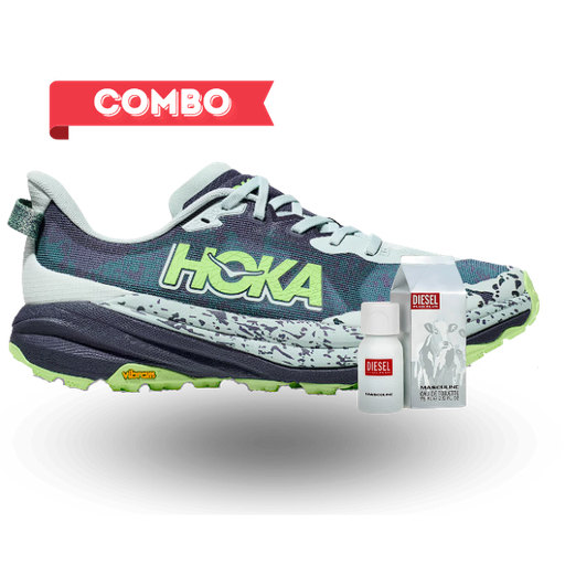 Combo Tenis Hoka Speed Goat 6 Hombre y Colonia Plus Plus Diesel 75 ML
